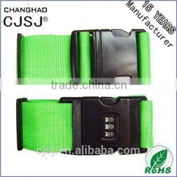 CJSJ new design top quality polyester belt luggage wholesale