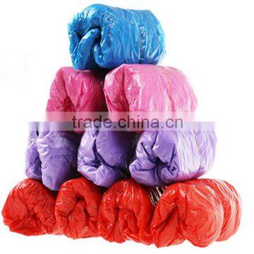 disposable PE shoe cover red shoe over kaili CE ISO FDA hubei shoe cover