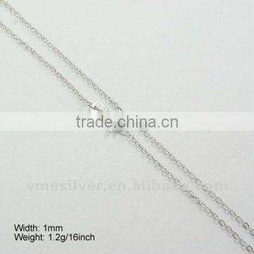 [DSC06062] 925 Silver Chains, Round Rolo Chain