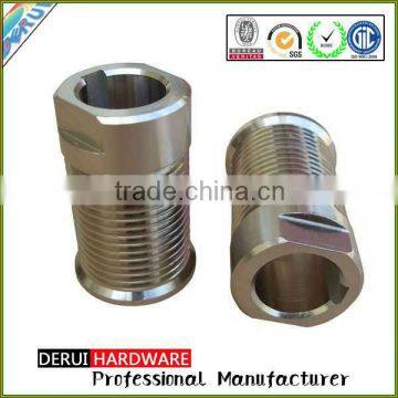 Mild steel cnc precision turning part machining service spline part