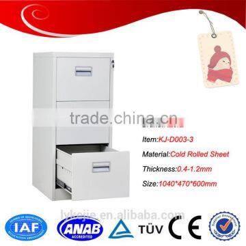 High quality drawer cabinet/office filing cabinet 3 drawer cabinet for A4 file/hot sale cheap durable 2 drawer filing cabinet