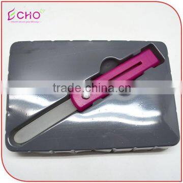 Hot Pink LED Light-up Glass Nail File photo-5