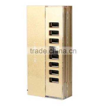 Super Fast 8 Port USB Smart Fast Charger for Mobile Phone