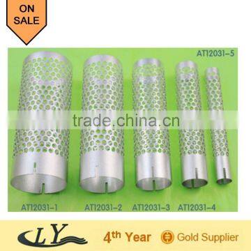 Aluminum tube for hair pruducts