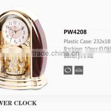 Rotating Pendulum Table Clock quzrtz clock---PW4208