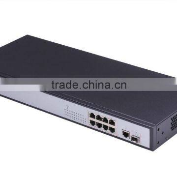 High Quality 8 Port 100 Mbps Internal High Power 150W High Power PoE Fiber Optic Switch photo-5