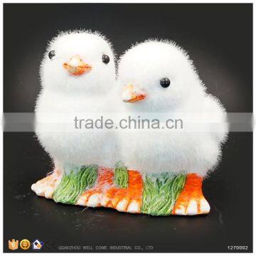 Ceramic Flocking Wholesale Chicken Decoration