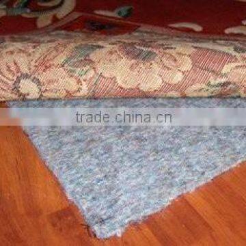 recycled felt as rug pad