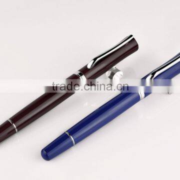 Gold plating clip metal pen , high quality metal ball pen