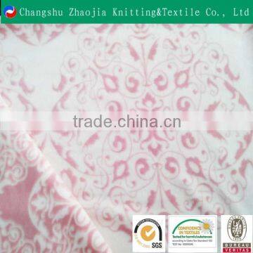 100% Polyester printing fabric with brushed bedsheet fabric for wholesale