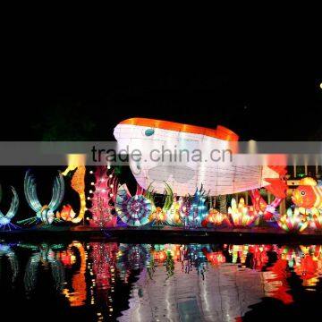 2016 Moving Christmas Decorations Sea World Lanterns Traditional Chinese Lantern photo-5