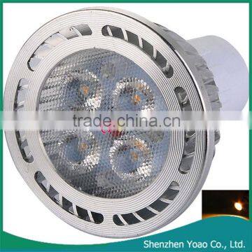 GU10 4W LED 3200K Warm White Light Pearly Polish LED Spot Lamp