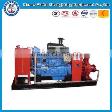 NEW fire pump diesel engine fire pump group made in weite