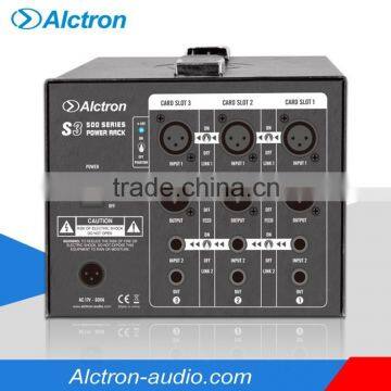 Alctron S3 500 Series Rack Power Supply, Threepack 500 series Chassis, 500 series Frame