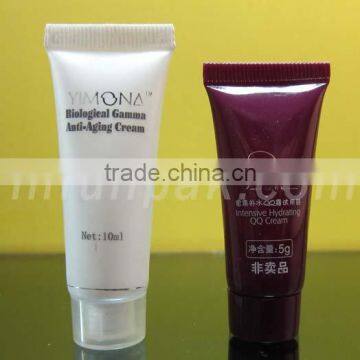 Flexible tube for body cream package