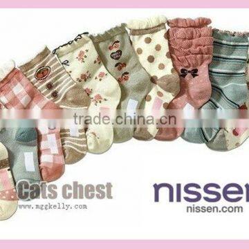 ruffle frill cotton socks wholesale new desig cheap baby socks SMALL MOQ                        
                                                Quality Choice