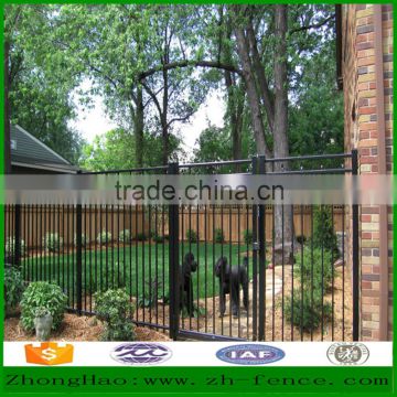 Galvanized Pipe Fence/ Tubular Steel Fence For Sale/Wrought Iron Fence