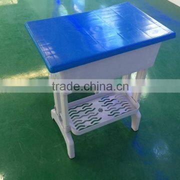 Plastic School Desk and Chair Furniture Modern Cheap School Desk and Chair HXZY059 photo-6