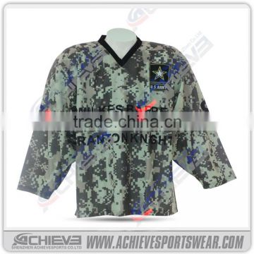 wholesale custom reversible sublimation ice hockey jerseys