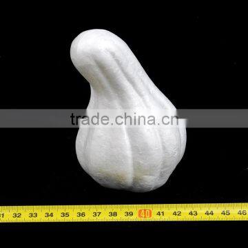 White Holloween Polystyrene Pumpkin Model