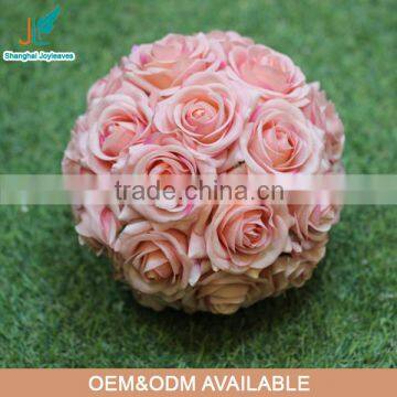 home decor artificial rose flower ball wholesale for sale