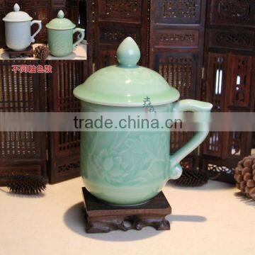 Longquan celadon Quyuanfenghe cup