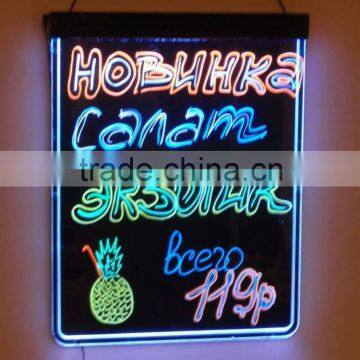 China Make Acrylic Led lighting Writing Board