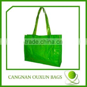 Eco-friendly custom printing pvc handle bag