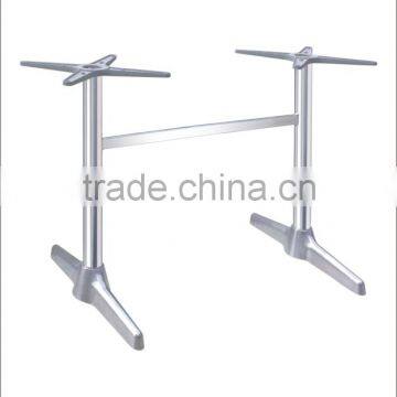 122cm width Aluminum steady table base double T-base table leg furniture leg HS-A138