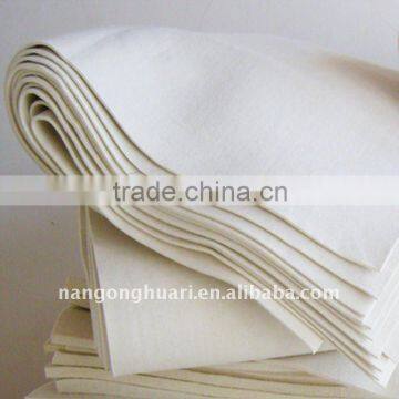 100% wool/polyester felt fabric