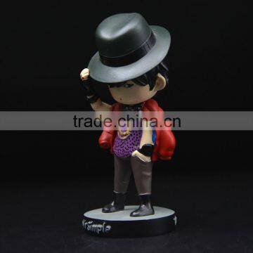 Small Resin Figurines Little Boy Garden Statues For Decoration
