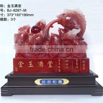 jade Resin fish figurines