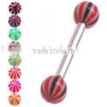 Fashion Jewerly,UV Tongue Barbell