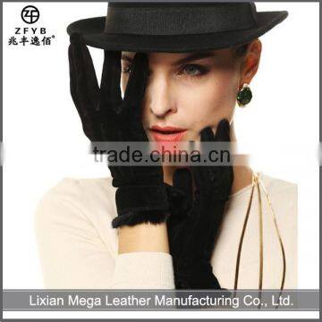 2015 hot selling Sex Leather Gloves For Women