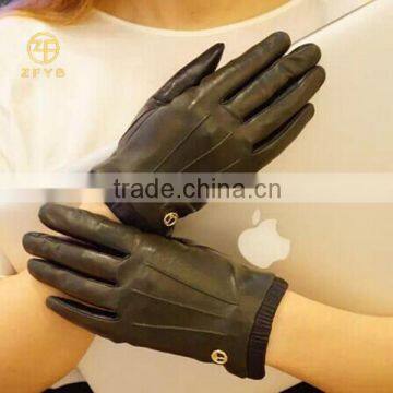 3M Women Wholesale Touch Screen Hand Tight Leather Cycling Gloves in Factory photo-1