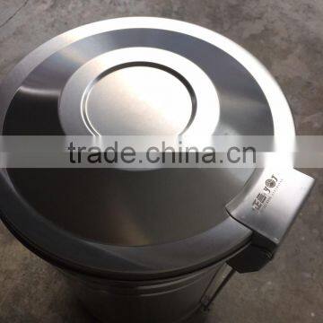 Stainless Steel Iron Foot Pedal Bin Garbage Medical Garbage Bin photo-2