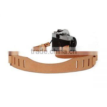 Wholesale Latest Design Genuine Leather SLR Camera Shoulder Neck Strap