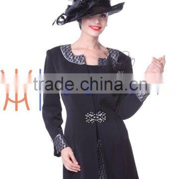 New arrival fancy elegant women church suits with factory price