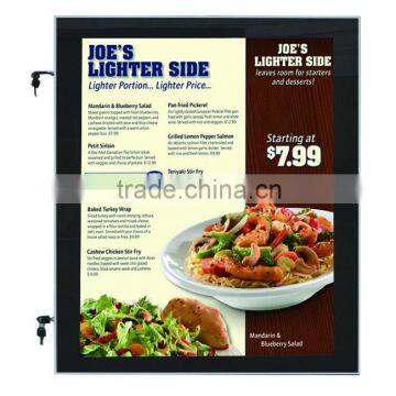 Newest Style Super Slim Merchandising Menu Display Light Box photo-5