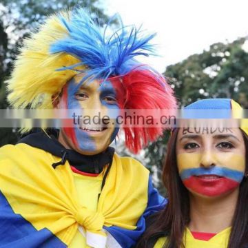 2016 Euro football fans paint face professional face painting