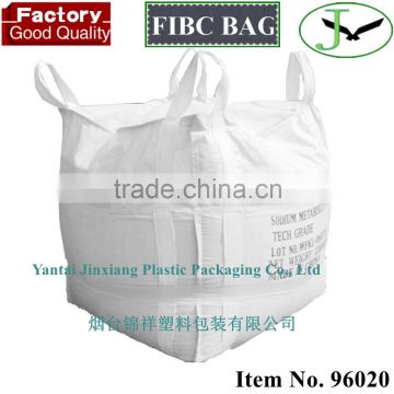 100% polypropylene pp woven 1 ton jumbo bag with low manufacturer price in shandong China