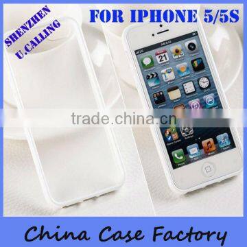 Hard Clear Transparent Plastic Case For iPhone 5S 5c
