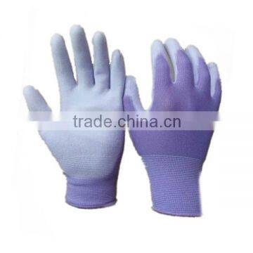 White Pu Coated ESD Safety Working Gloves