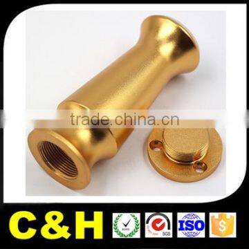 Customized Cnc Turned Lathe Anodized Sandblasting Aluminum Parts photo-2