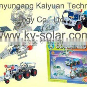 construction track solar energy metal DIY