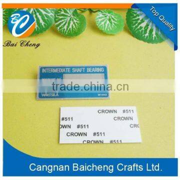 Metal Tag/aluminum Badge With Blue Background photo-6