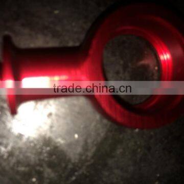 Red Zinc Plated Small Aluminum Ring