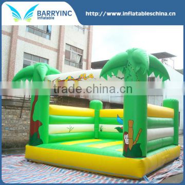 palm inflatable bouncer , jungle inflatable bouncer , tropical inflatable bouncers