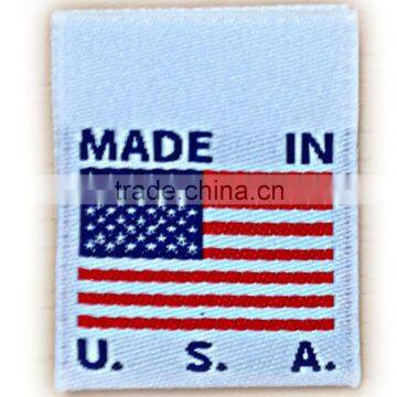 factory direct labels for purses handbag labels woven garment label