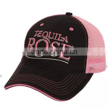 Custom Baseball Cap Embroidery Curved Brim Cotton Mesh Baseball Cap photo-4